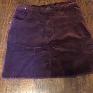 corduroy skirt